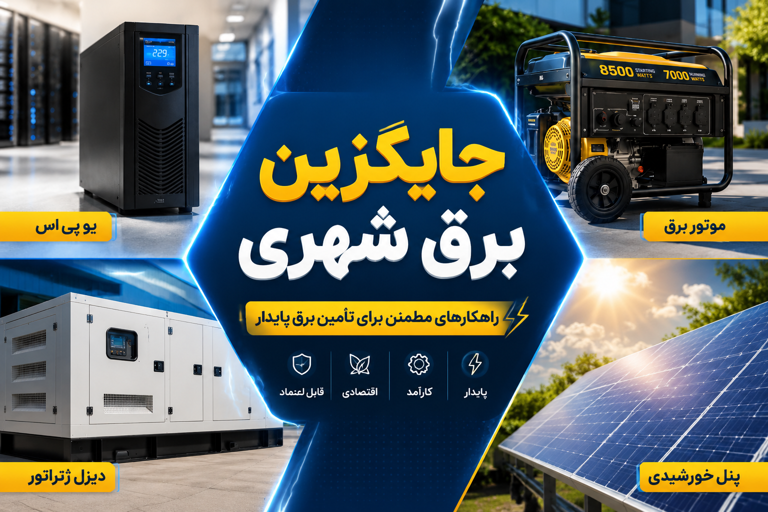 جایگزین برق شهری