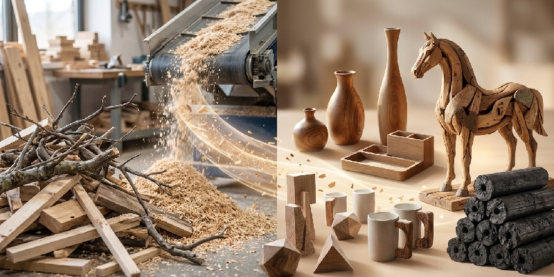 کار آفرینی با ضایعات چوب