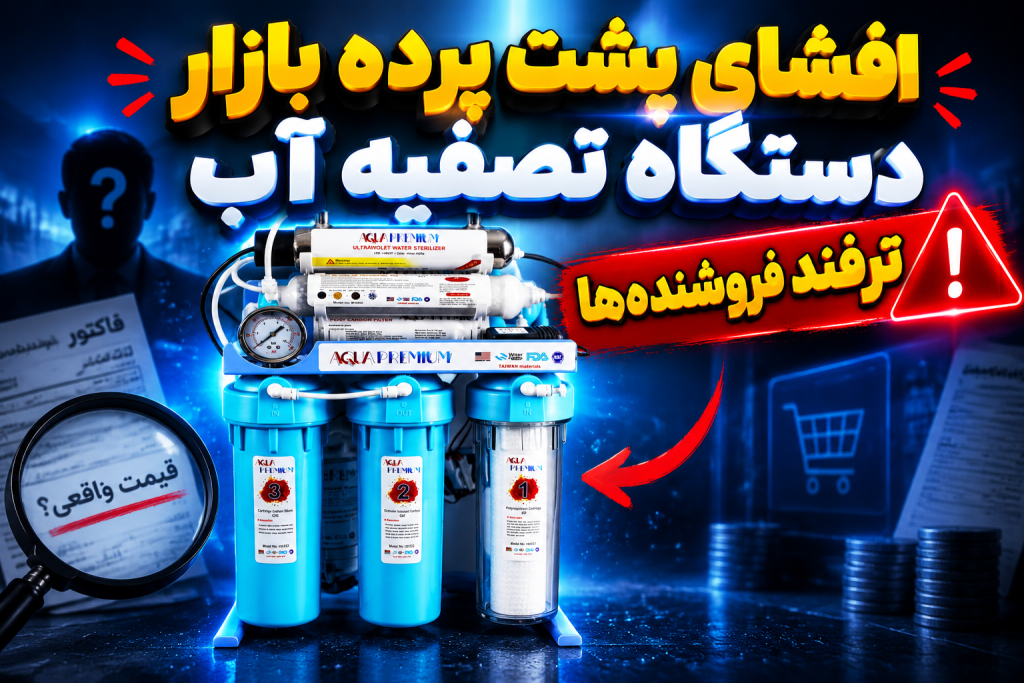 افشای پشت پرده بازار دستگاه تصفیه آب| ترفند فروشنده ها