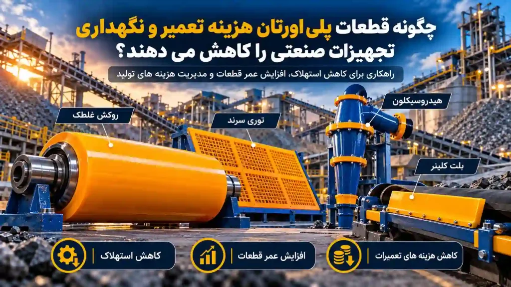چگونه قطعات پلی اورتان هزینه تعمیر و نگهداری تجهیزات صنعتی را کاهش می دهند؟