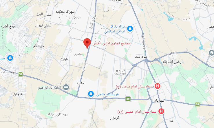آدرس فروشگاه الکترورضوی