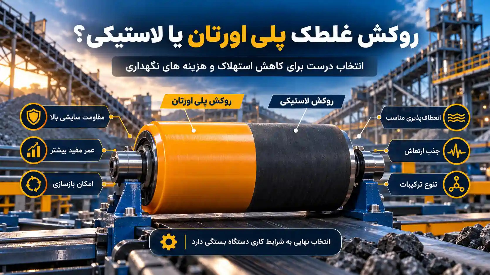 چگونه قطعات پلی اورتان هزینه تعمیر و نگهداری تجهیزات صنعتی را کاهش می دهند؟