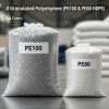 گرانول پلی‌اتیلن PE100 و PE80 (HDPE) برای لوله‌های آب، گاز، فاضلاب و صنعتی