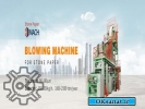 آگهی صنعتی ماشین آلات و خط تولید کاغذ سنگی (بلوئینگ، کستینگ، رولینگ)
