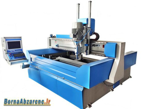 دستگاه دریل CNC سه محور مته HSS و اینسرتی