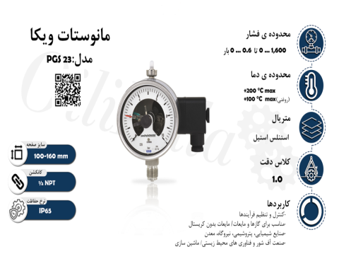 مانوستات ویکا switchGAUGE PGS