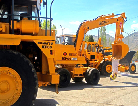 ماشین آلات راه سازی و معدنی هپکو