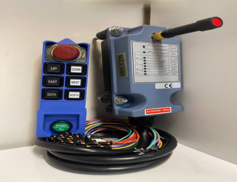 فروش انواع ریموت کنترل جرثقیل برندهای ساگا, تله‌کرین, هانیانگ, اشنایدر