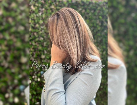 خدمات بالیاژ مو شرق تهران