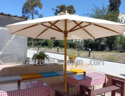 تولید سایبان چتری رستوران