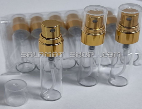 شیشه عطر 5 میل والف اسپری سر فلزی