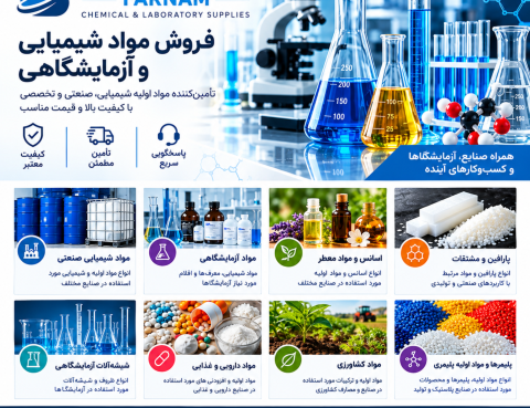 عنوان اگهی:فروش عمده مواد شیمیایی صنعتی و آزمایشگاهی، پارافین، اسانس و ظروف آزمایشگاهی با قیمت رقابتی