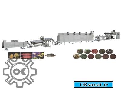 فروش خط تولید خوراک آبزیان (غذای ماهی)